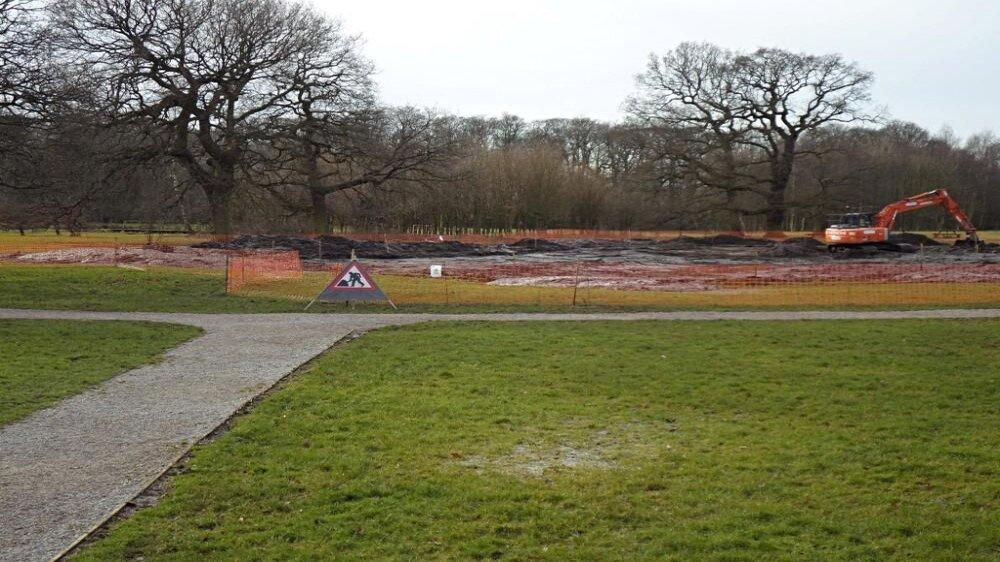 Millennium Green Pond Construction - February 2018 Main Photo