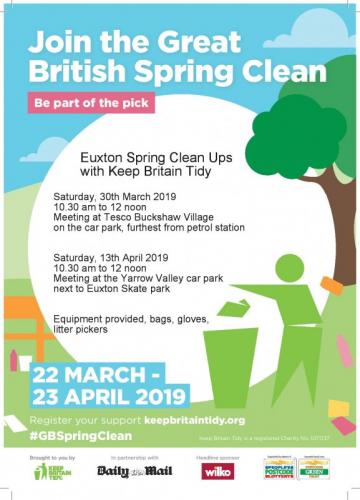 Spring Clean up volunteering events
